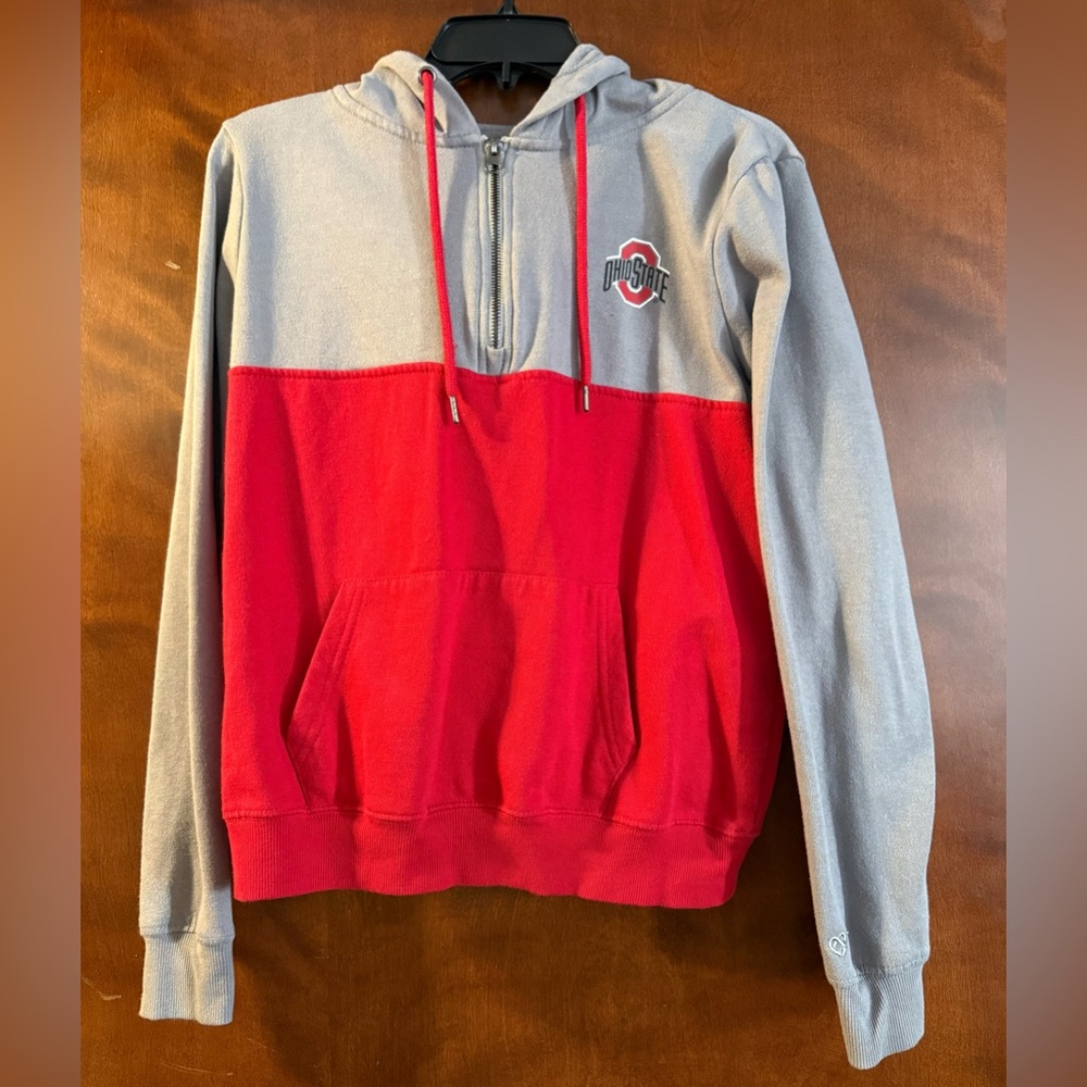🎆Ohio State Quarter Zip Hoodie
